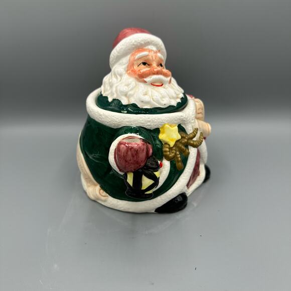 Vintage Santa Claus Tea Pot Christmas Decor - Picture 5 of 8